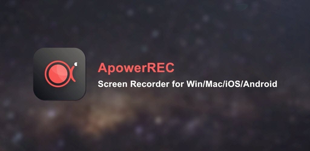 ApowerRECبرنامج تصوير الشاشة فيديو للكمبيوتر hd  
