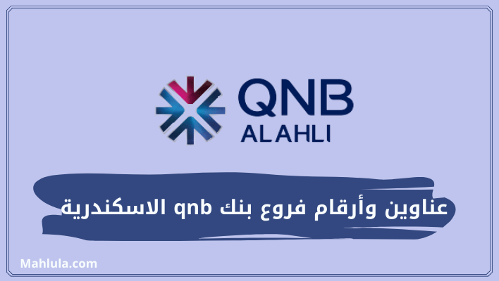 فروع بنك qnb الاسكندرية