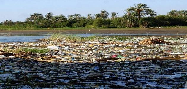 تلوث نهر النيل