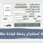 كم تكلفة استخراج رخصة قيادة مهنية 2024 في مصر